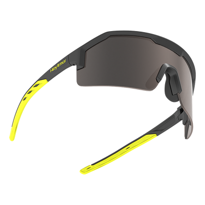 HexArmor Shockwave Safety Glasses - Hi-Vis Frame