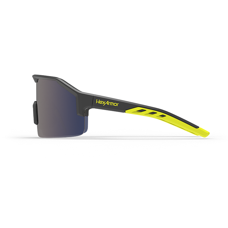 HexArmor Shockwave Safety Glasses - Hi-Vis Frame
