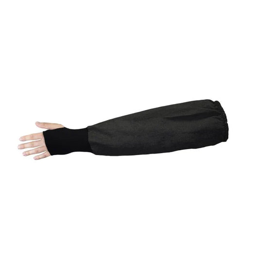 Black arm sleeve on a white background