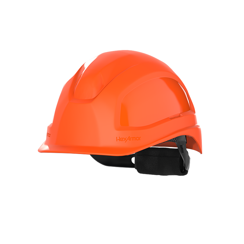 HexArmor safety helmet in orange color