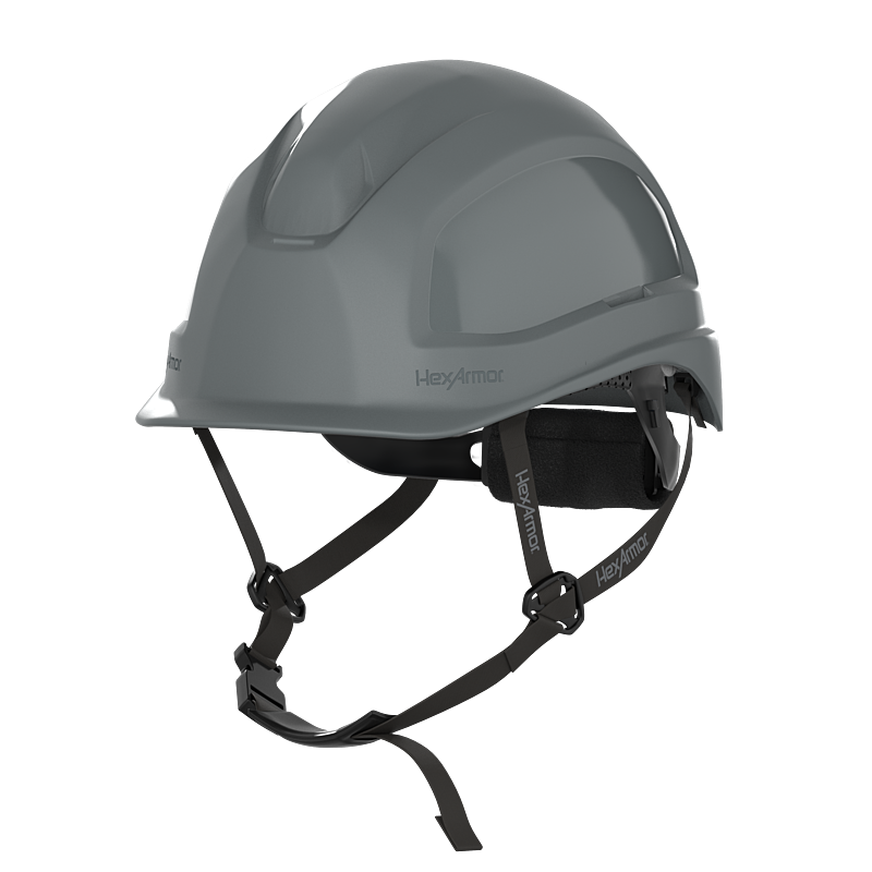 Grey HexArmor Class E Type 1 Safety Helmet 