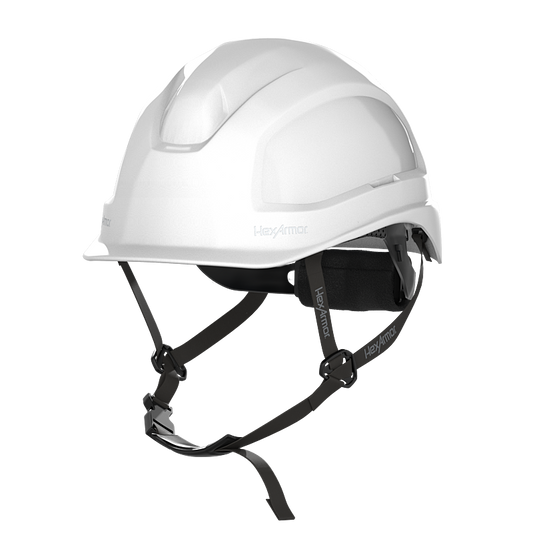 White HexArmor Class E Type 1 Safety Helmet 