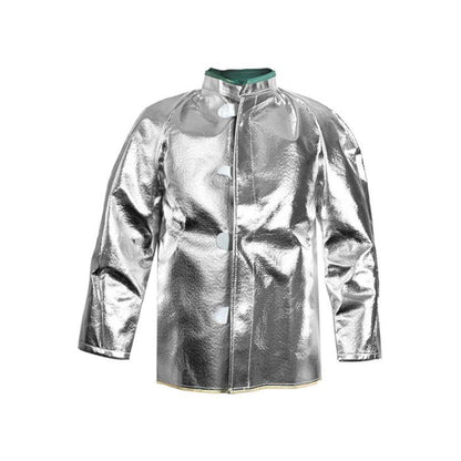 Aluminized Thermal Coat - 19 oz. Carbon/Para-Aramid, 30 in. Long Deluxe Ventilated Jacket
