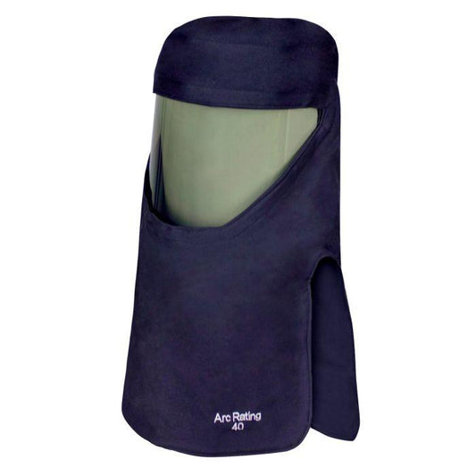 Arc Flash Hood with Faceshield and Universal Adapter