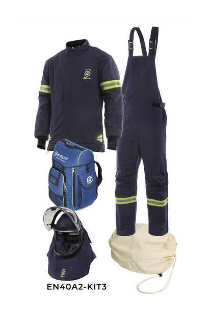 Enespro Airlite Ascend 40 Cal Arc Flash Kit with Lift Front Hood