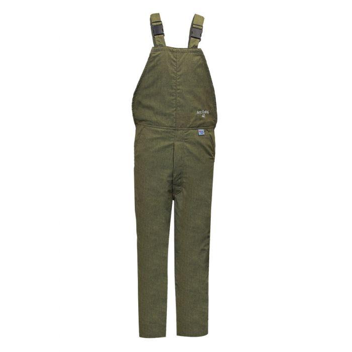 Bib Overalls - Fire and Arc Flash Resistant, Adjustable Quick Disconnect Shoulder Strap, Expandable Leg Opening