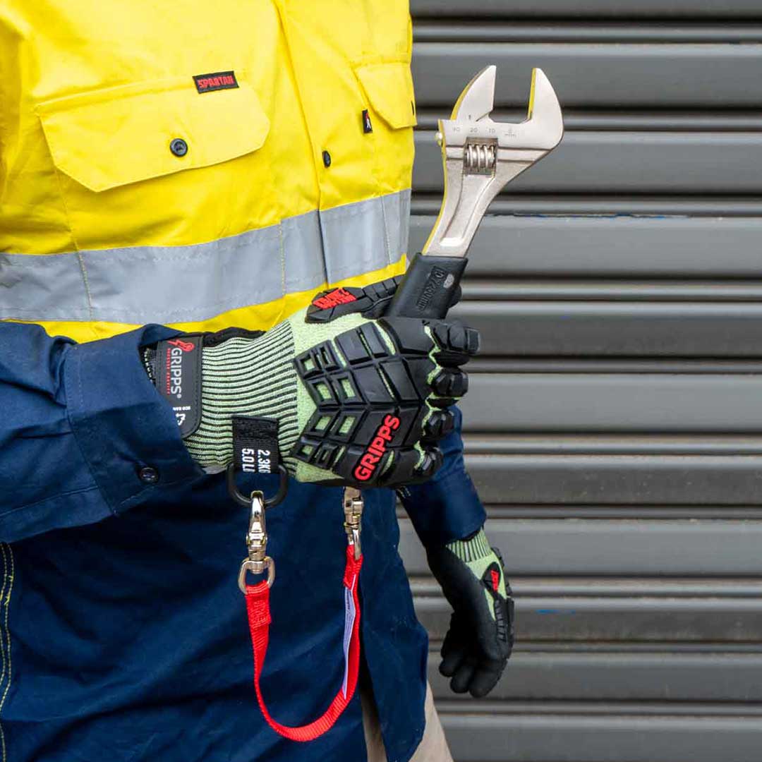 Cut Resistant Tether Anchor Eco Impact Glove - C5