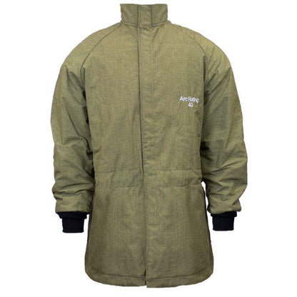 NSA Short Arc Flash Coat - FR, Drawstring Waist and Knit Cuffs