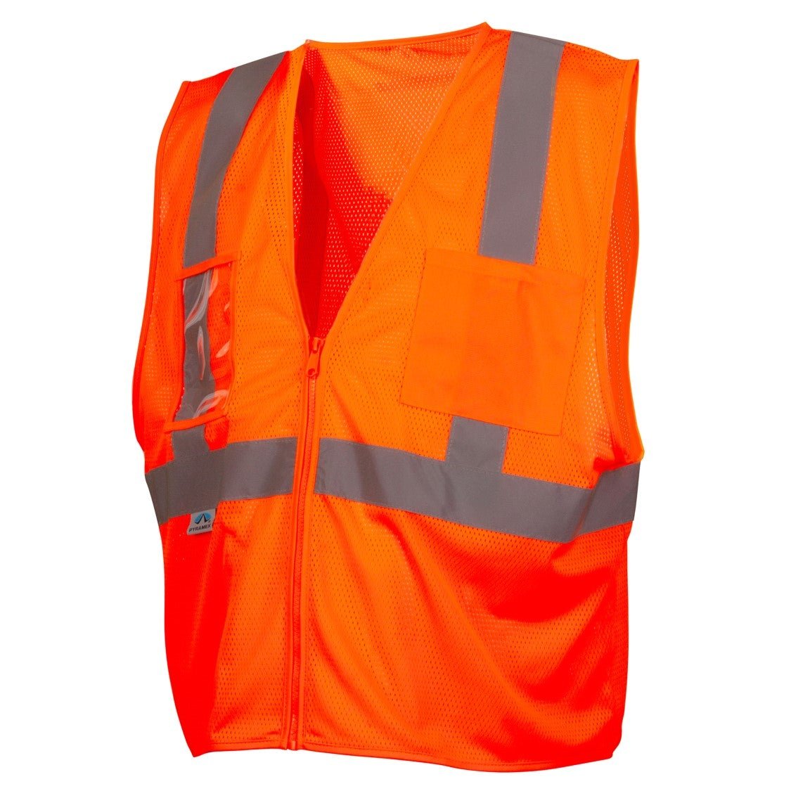 RVZ21 Hi Vis Mesh Vest - ANSI 2, Type R, Zipper