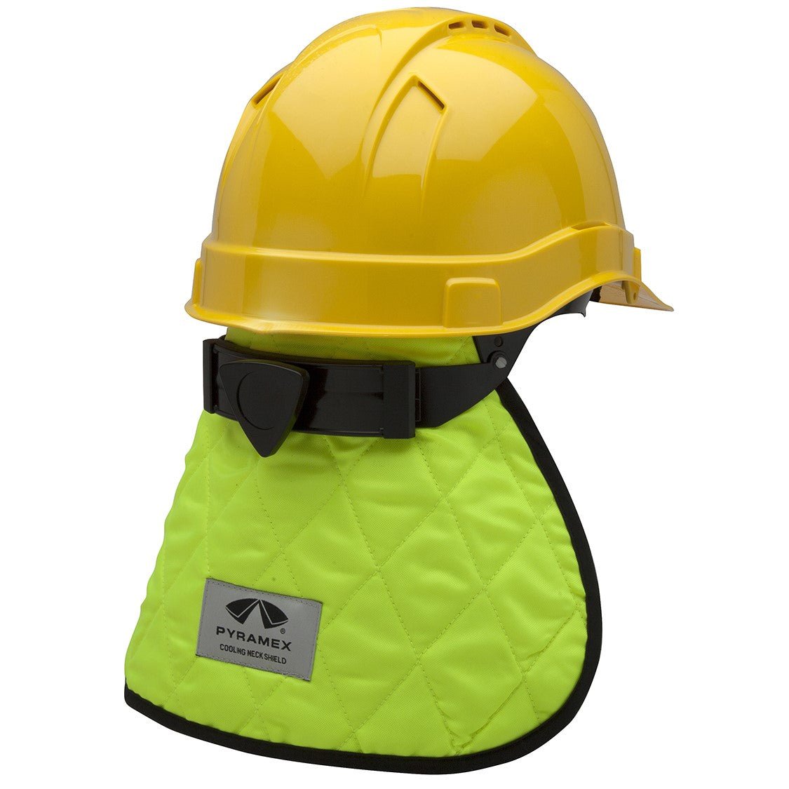 Universal Hard Hat & Helmet Cooling Pad with Neck Shade